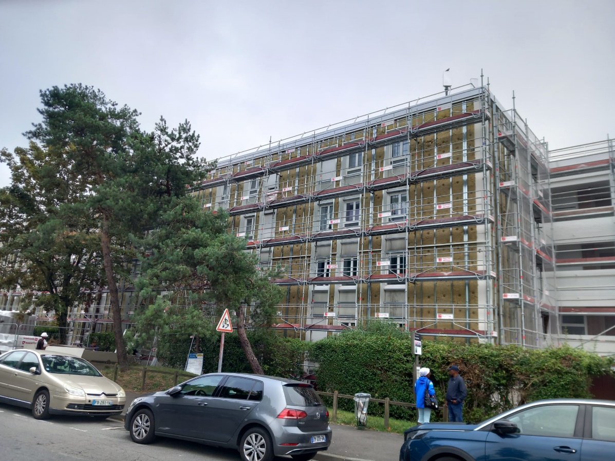 Chantier en hauteur